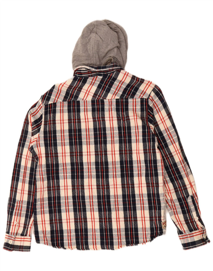 TOKYO LAUNDRY Mens Lumberjack Flannel Shirt Large Multicoloured Check