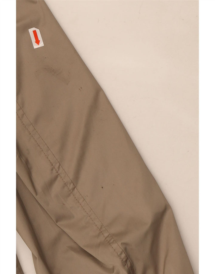Geox Respira Veste Parka à capuche pour femme UK 10 Small Beige Polyester