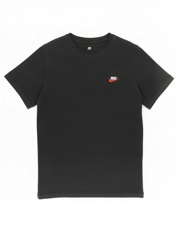 Nike T-Shirt Homme Noir Moyen Coton