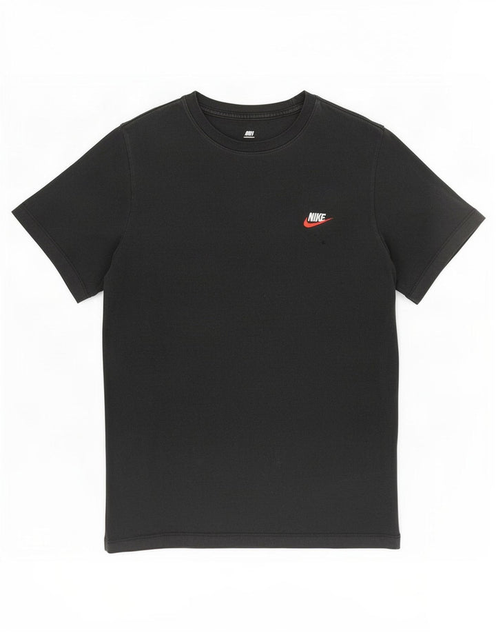 Nike T-Shirt Homme Noir Moyen Coton