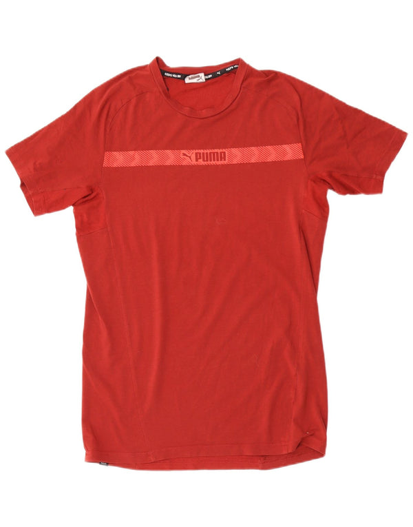 Puma T-Shirt Homme Petit Rouge