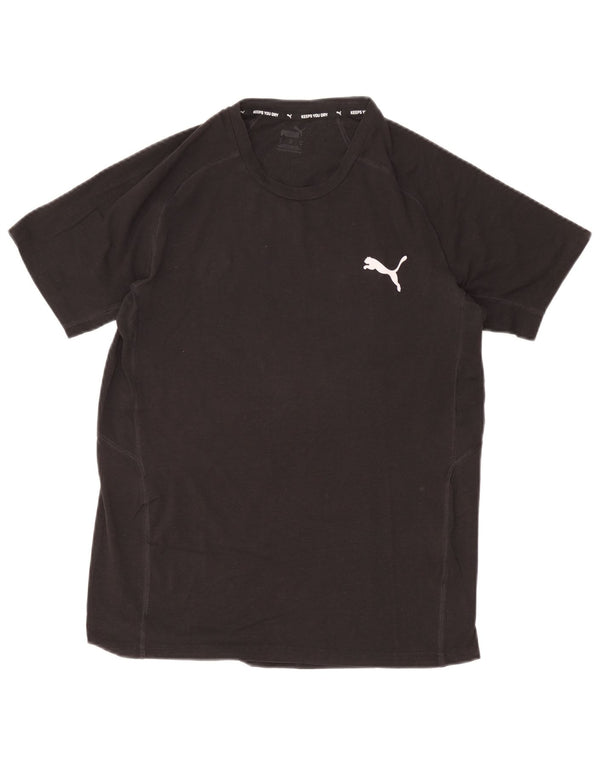 Puma T-Shirt Homme Noir Moyen Coton