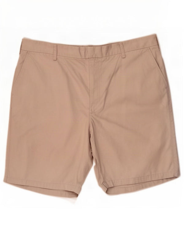 Marks & Spencer Short chino Blue Harbor pour homme W42 2XL Coton beige