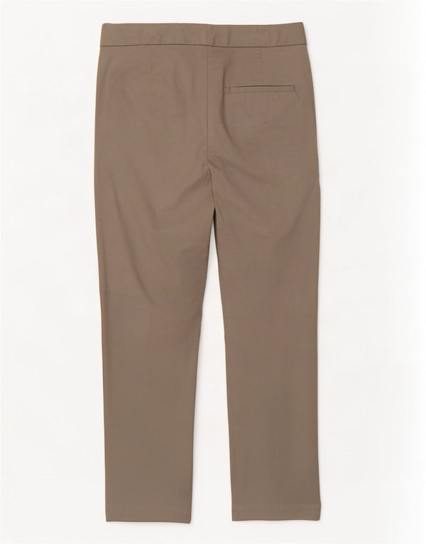 Marks & Spencer Pantalon de costume court pour femme UK 10 Small W27 L23 Coton beige