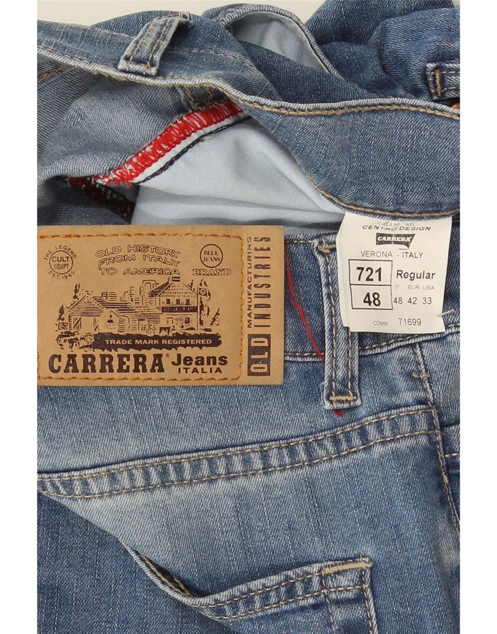 Carrera Short en Jean 721 W33 Homme Bleu Moyen Coton
