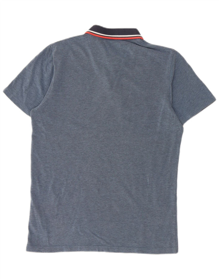 Jack & Jones Polo Homme Bleu Moyen Colourblock Coton