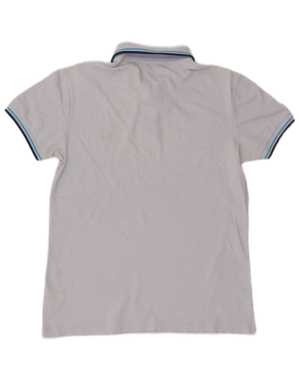 Fred Perry Polo Homme Bleu Moyen Rayé Coton