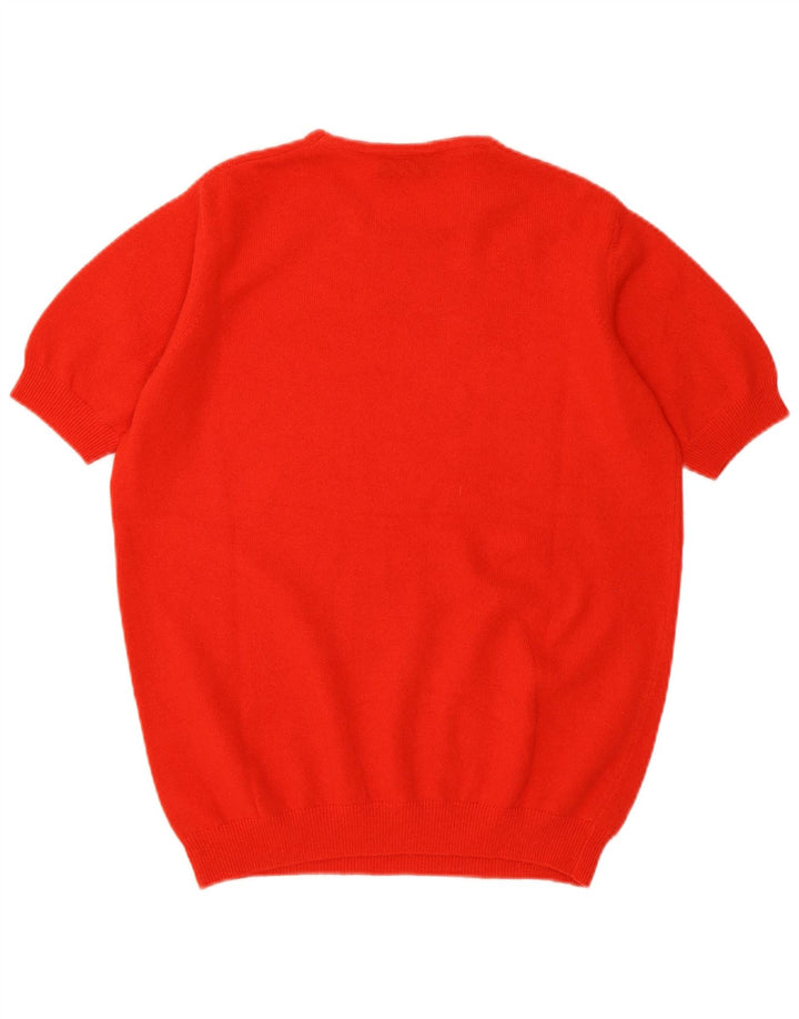 Enara Maglie Ensemble 2 pièces pour femme UK 14 Laine rouge moyen