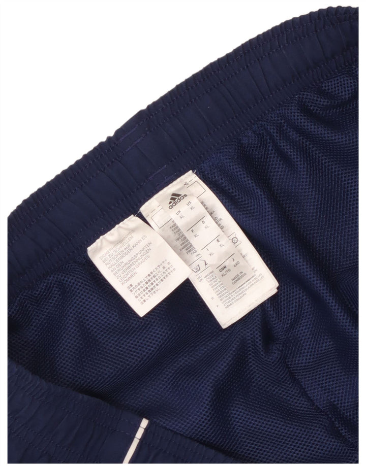 Adidas Pantalon de survêtement pour homme XL Bleu marine Polyester