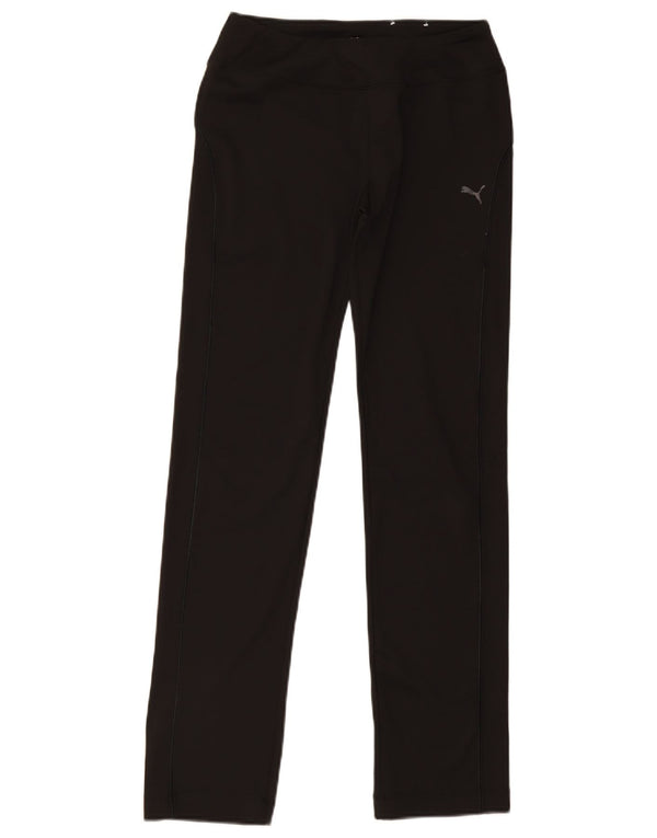 Puma Pantalon de survêtement pour femme UK 12 Medium Noir Polyester