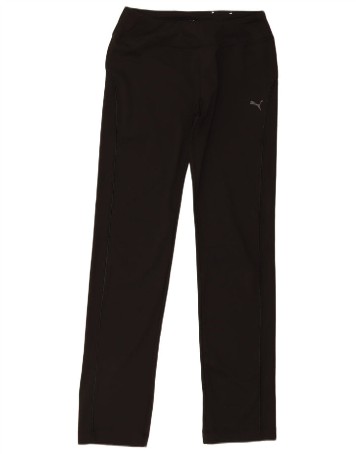 Puma Pantalon de survêtement pour femme UK 12 Medium Noir Polyester
