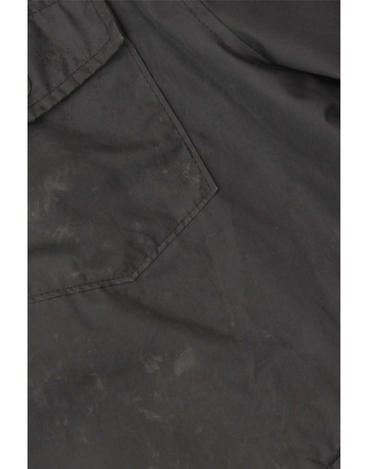 Levi's Veste coupe-vent à capuche pour homme UK 38 Noir moyen Polyester