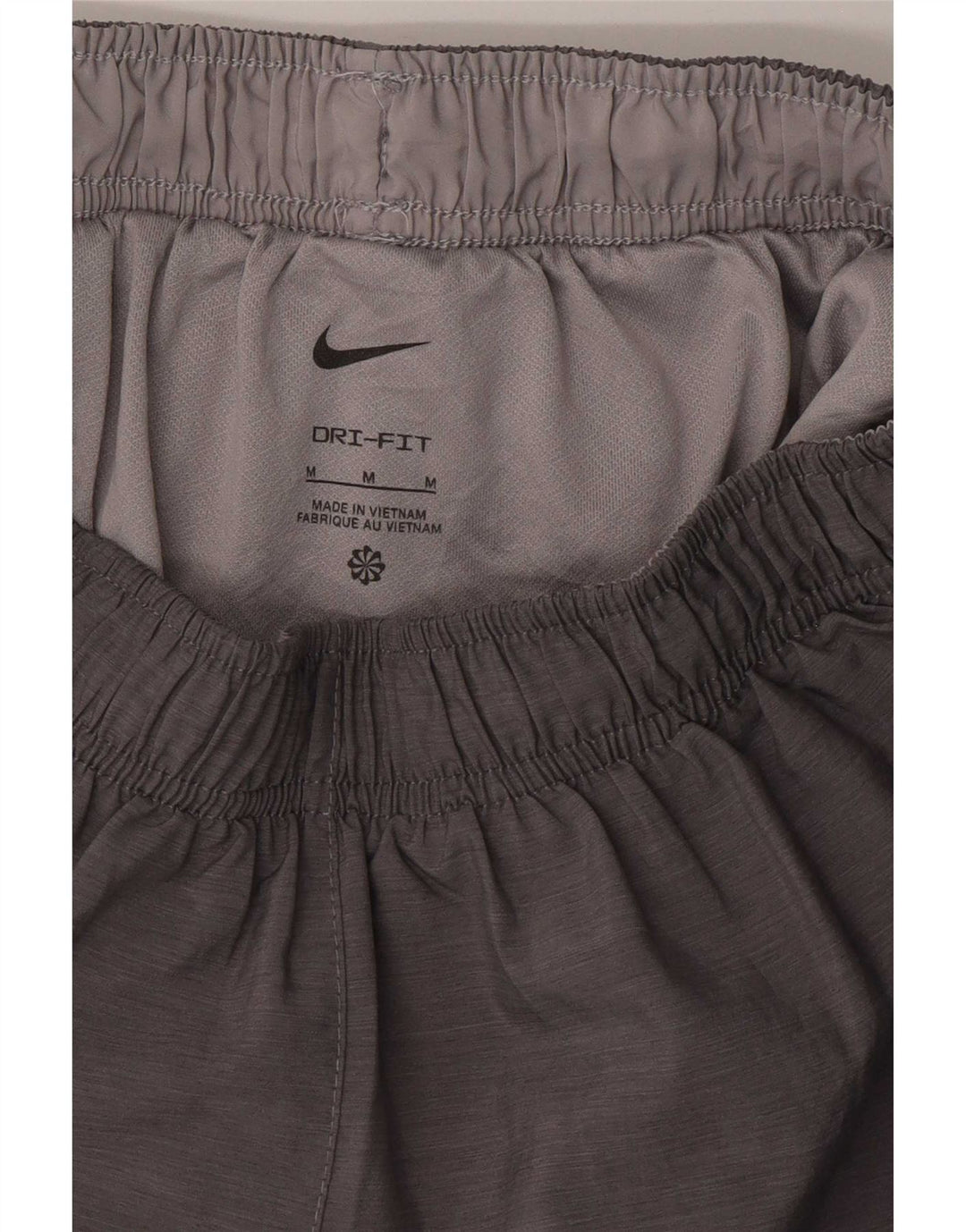 Short de sport Nike pour femme UK 12 Polyester color block gris moyen