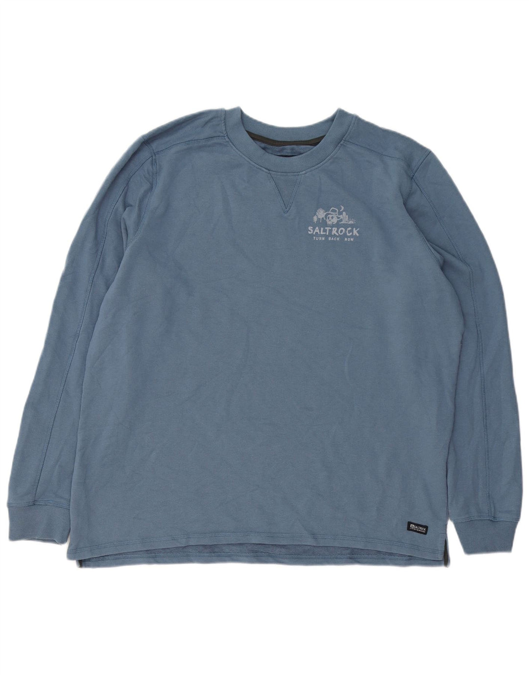Saltrock Sweat-shirt graphique pour homme en coton bleu 2XL
