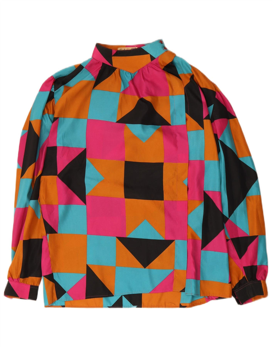 Gabrielle Femme Chemisier IT 44 Moyen Multicolore Géométrique