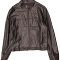Imperial Veste bombardier en cuir pour homme UK 40 Large Noir