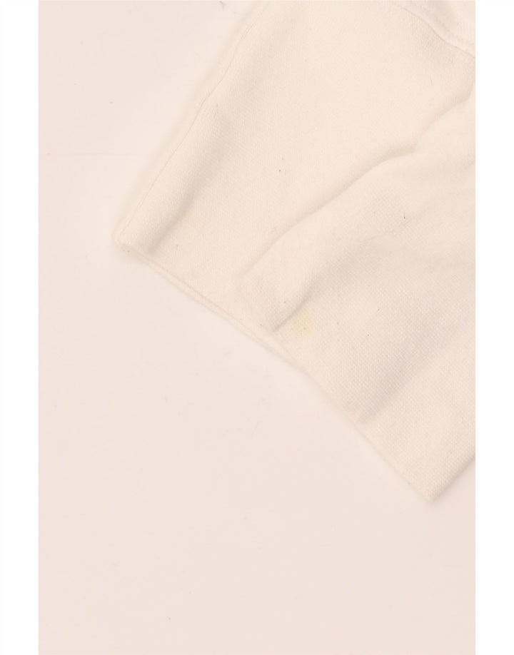 BILLABONG Sweat-shirt graphique pour femme UK 12 Polyester blanc moyen