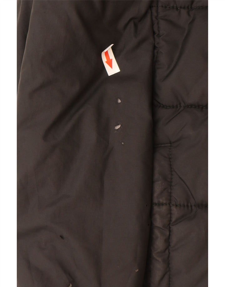 The North Face Veste matelassée réversible à capuche pour garçon 9-10 ans Noir moyen