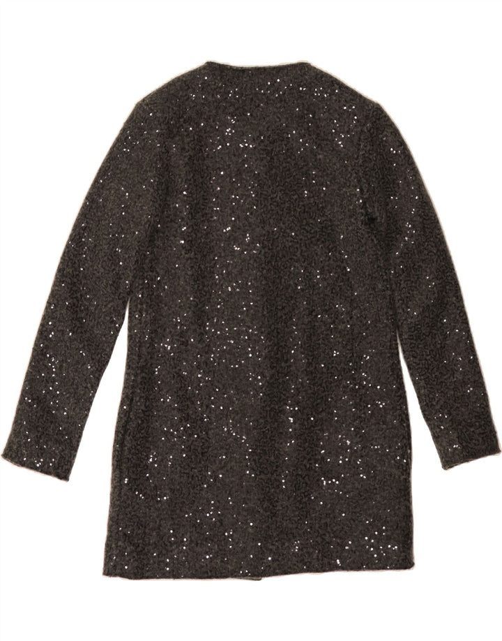 ZARA Womens Overcoat UK 12 Medium Grey Vintage Zara and Second-Hand Zara from Messina Hembry 