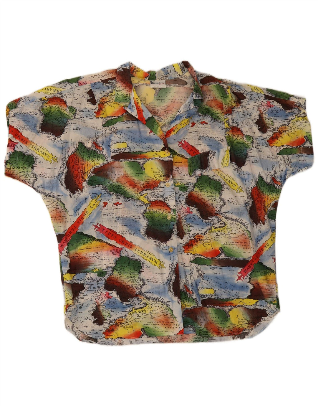 Hammerle Femme Chemise à Motif Abstrait IT 46 Large Multicolore