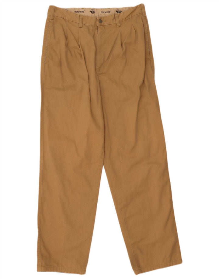 Dockers Pantalon Chino Pegged Homme W32 L31 Marron