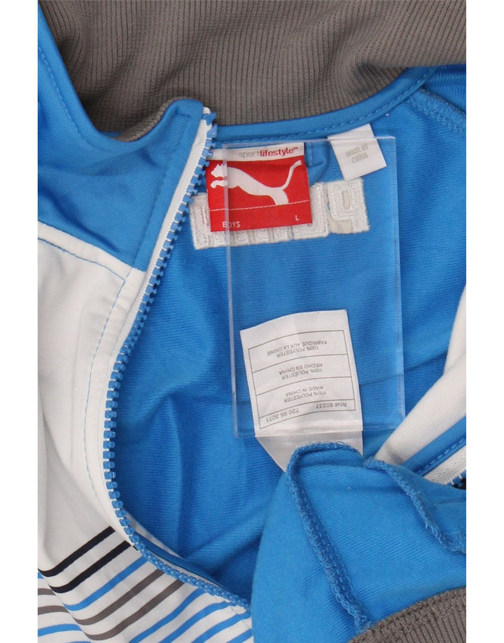 Veste de survêtement graphique pour garçons 11-12 ans Large