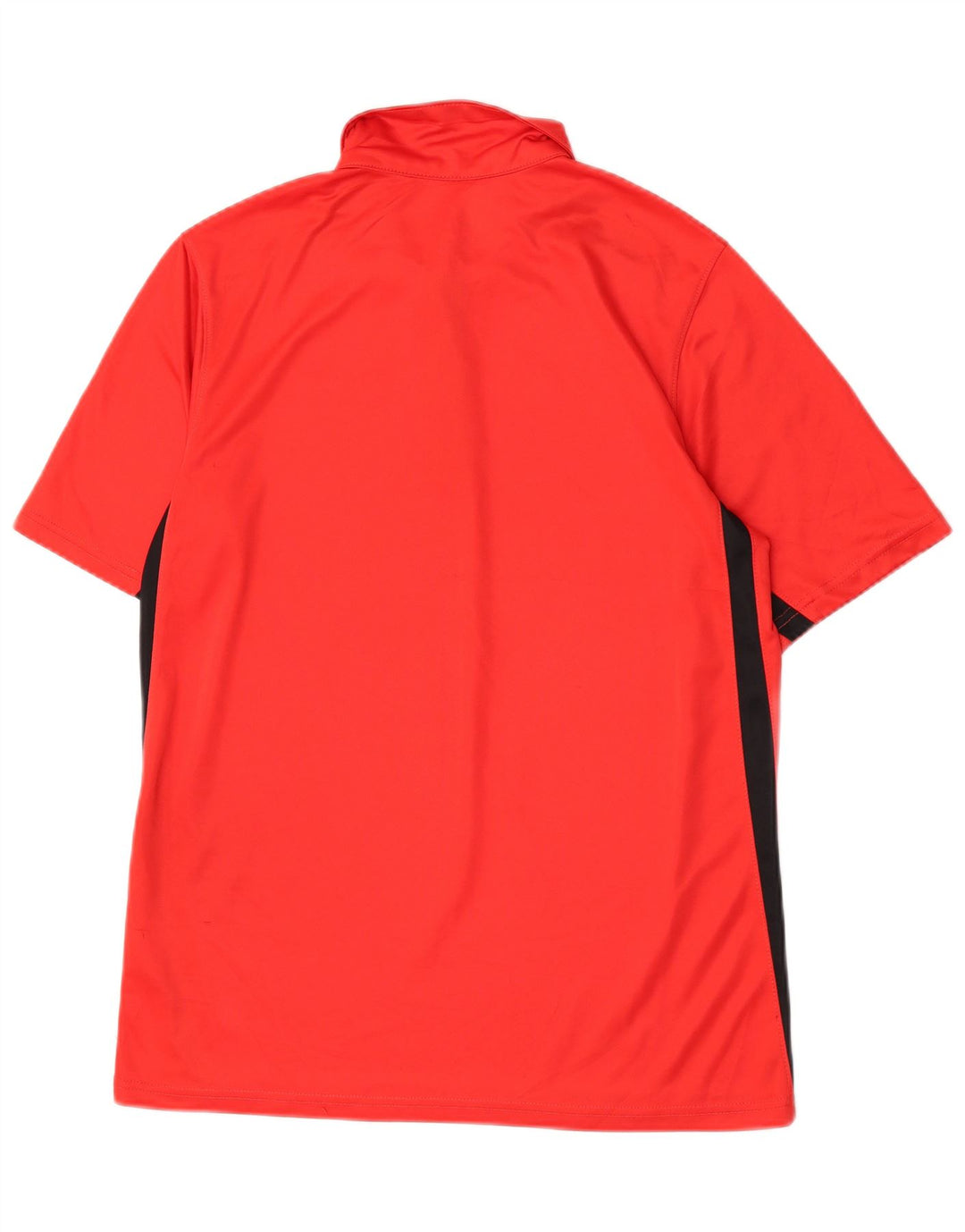 Nike Polo Dri Fit Homme Rouge Moyen Polyester Colorblock