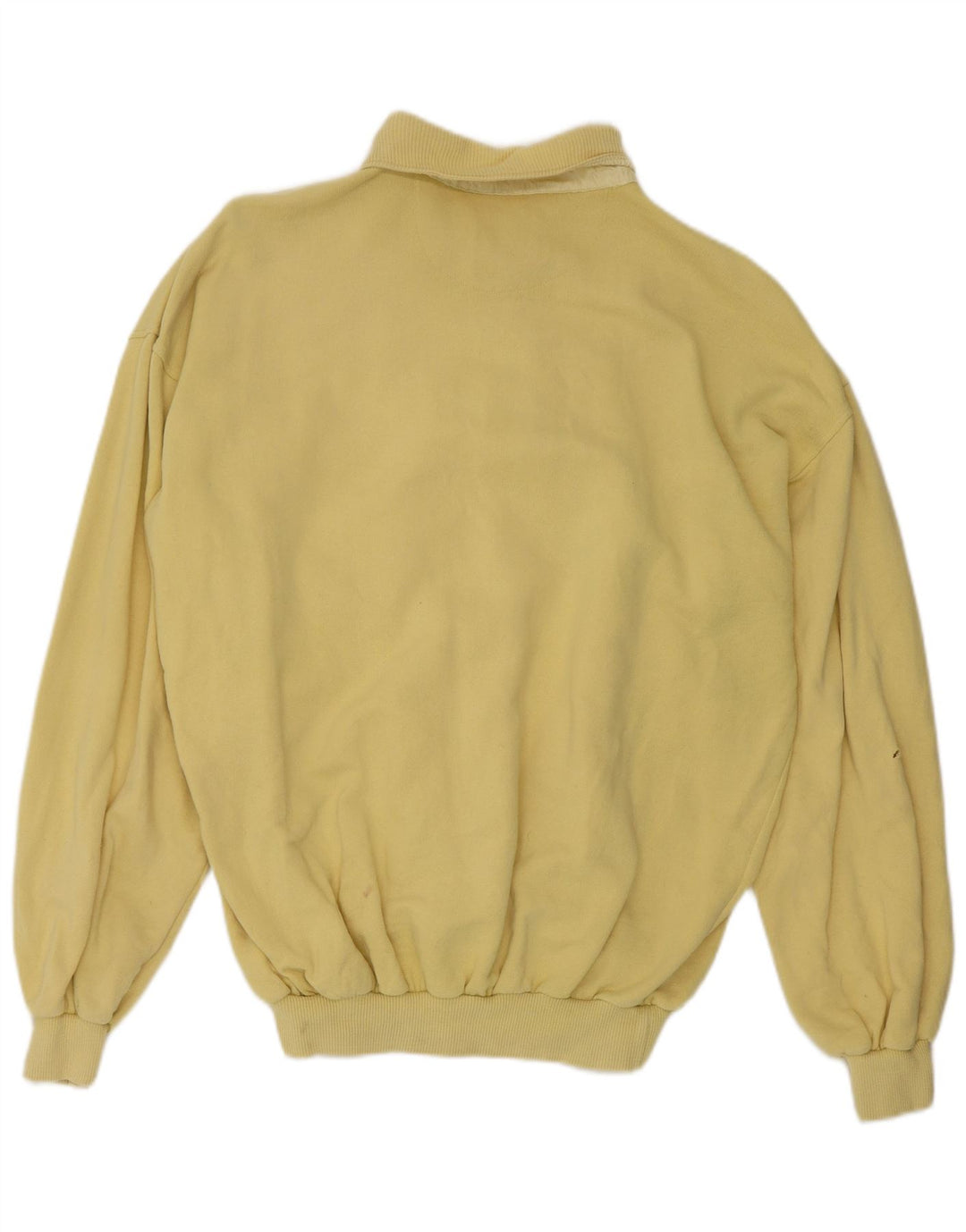 Think Pink Pull col polo pour homme IT 50 Coton jaune moyen