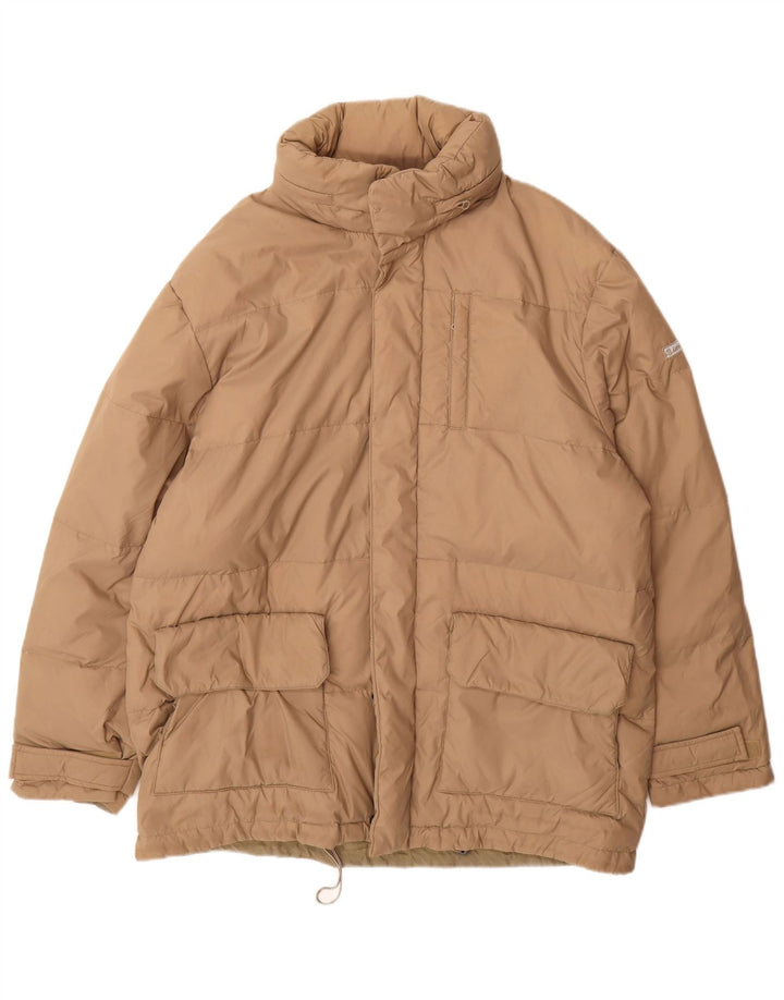 Invicta Manteau rembourré pour homme UK 38 Beige moyen Polyamide