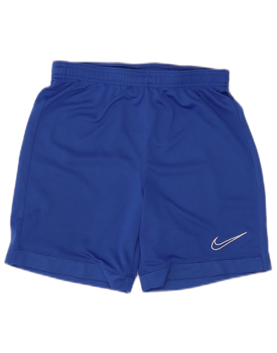 Short de sport Nike Dri Fit garçon 10-11 ans bleu moyen polyester