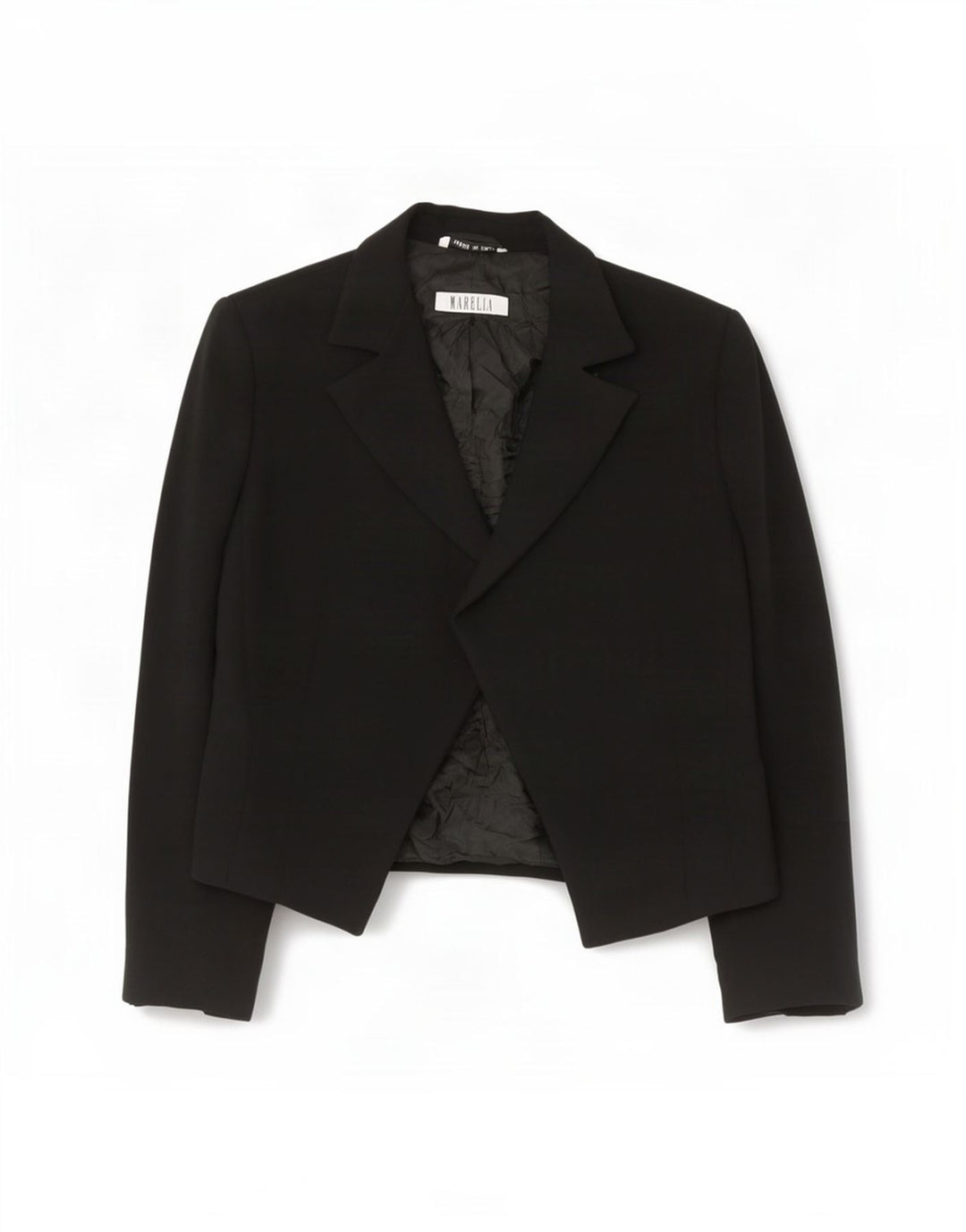 Marella Veste Boléro Femme UK 12 Moyen Noir Polyester