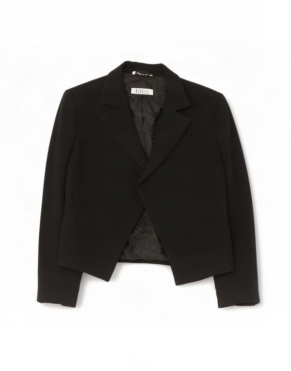 Marella Veste Boléro Femme UK 12 Moyen Noir Polyester