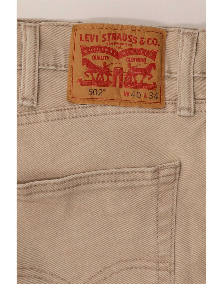 Levi's Jean 502 Tapered Homme Beige