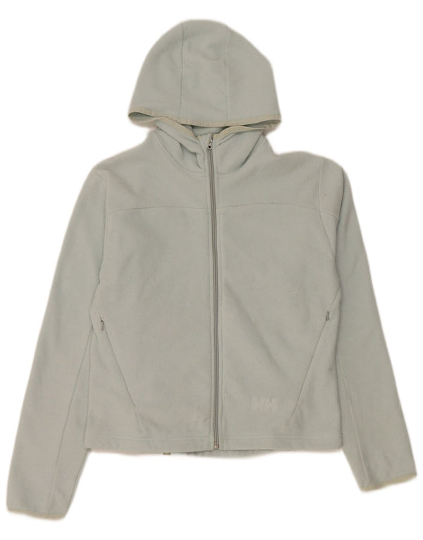 Helly Hansen Veste polaire à capuche courte pour femme UK 10 Petit Bleu Polyester