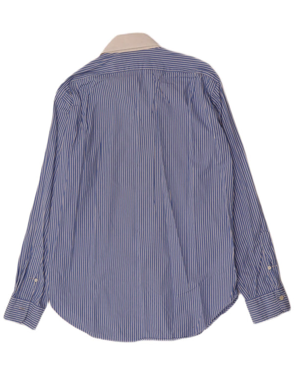 Polo Ralph Lauren Chemise Regent pour homme taille 16 grandes rayures bleues