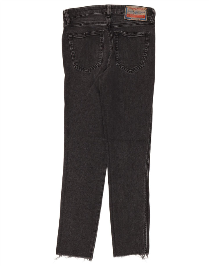 Diesel Jean Slim Femme W24 L26 Noir Polyacrylique