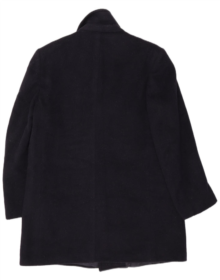 Facis Manteau Croisé Homme IT 46 Small Bleu Marine Laine