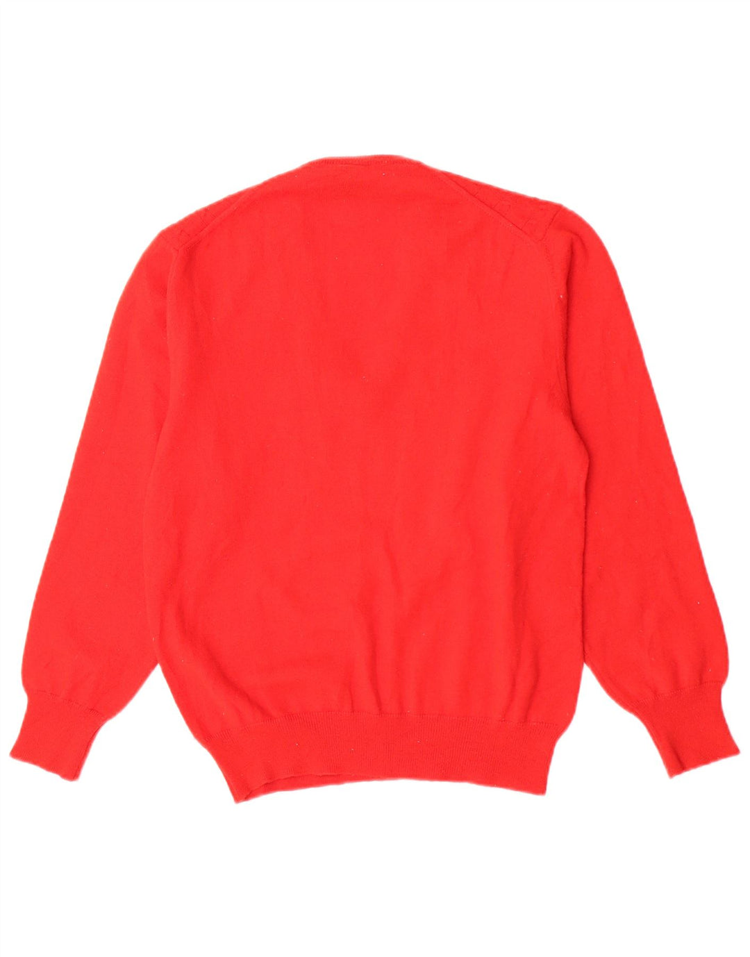 Mapier Pull col V pour femme UK 14 Laine rouge moyen