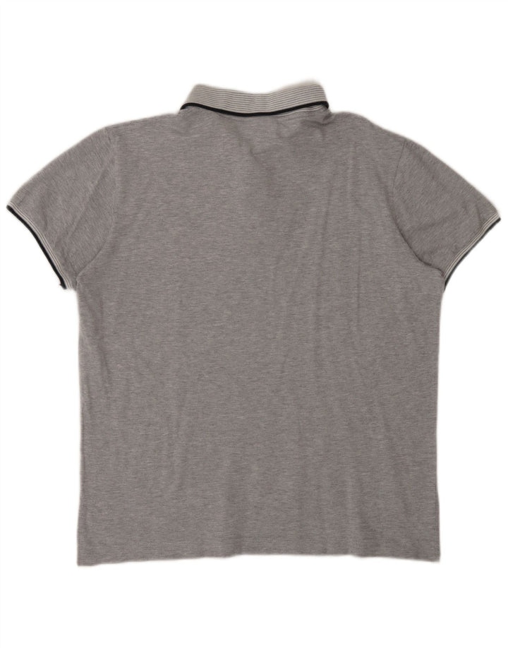 AUSTRALIAN L'ALPINA Polo Homme IT 48 Gris Moyen Coton