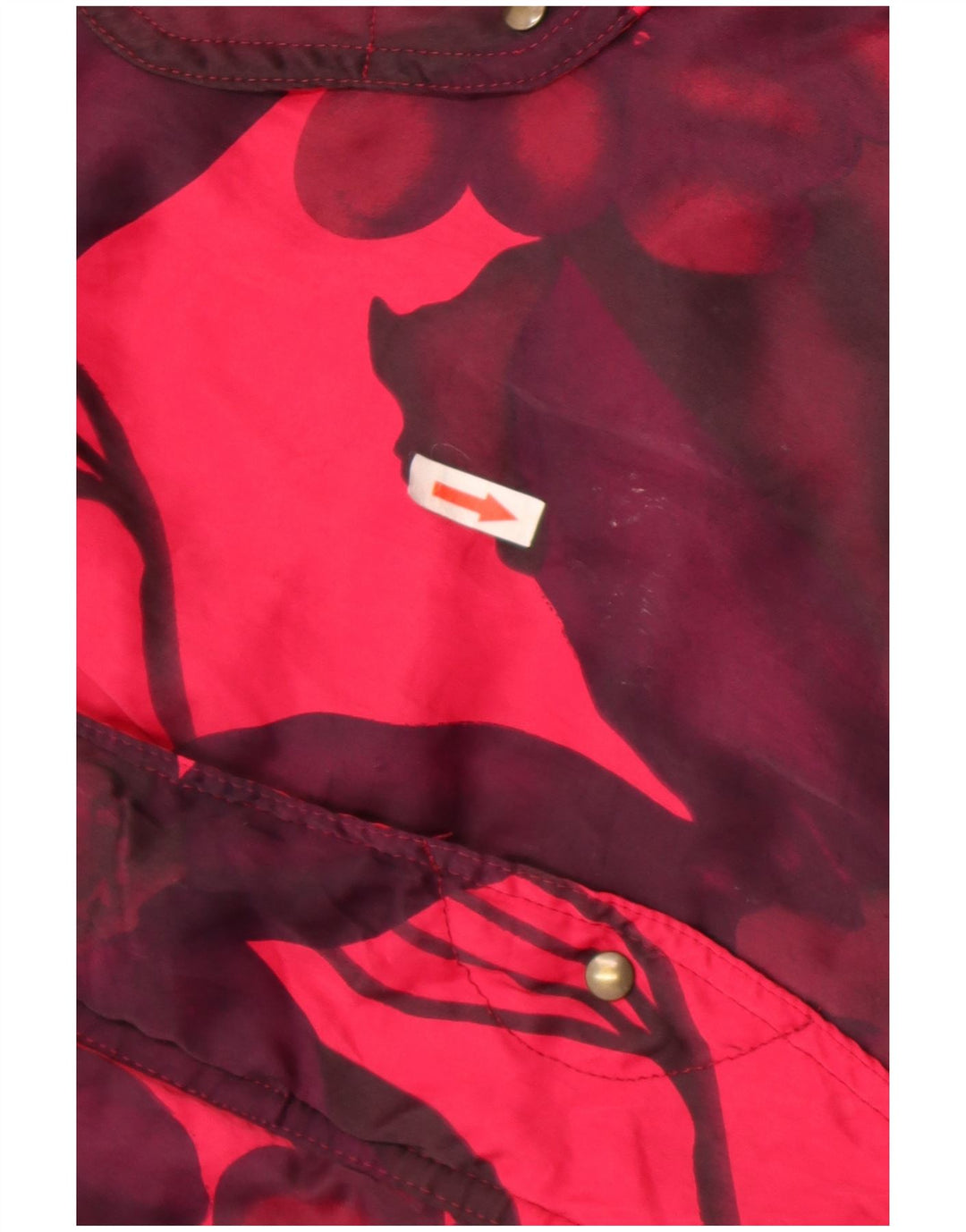Belfe & Belfe Veste de ski surdimensionnée pour femme UK 16 Large Rose Floral Nylon