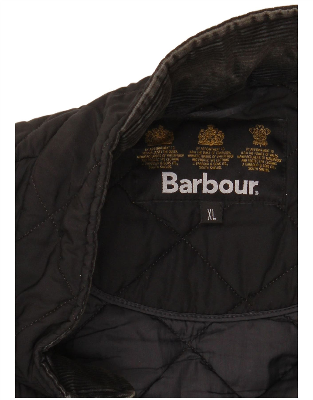Barbour Veste matelassée pour homme UK 42 XL Noir