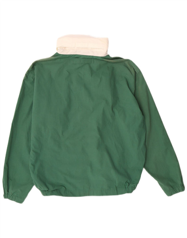 Patriot Veste Bomber à Capuche pour Homme UK 36 Petit Coton Colorblock Vert