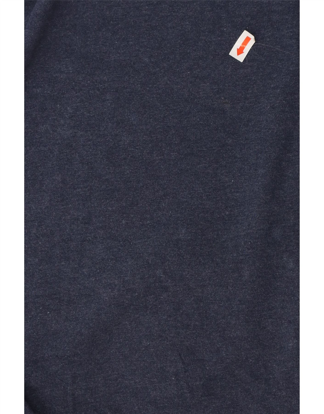 CALVIN KLEIN Haut graphique à manches longues pour homme en coton bleu marine Small