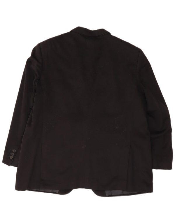 Pal Zileri Veste Blazer 2 Boutons Homme IT 52 XL Bleu Marine Cachemire