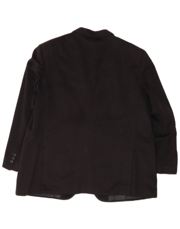 Pal Zileri Veste Blazer 2 Boutons Homme IT 52 XL Bleu Marine Cachemire