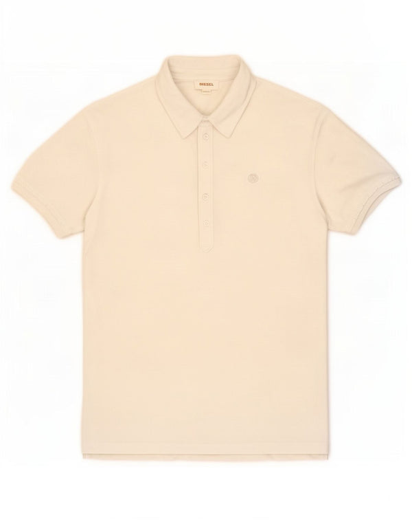 Diesel Mens Polo Shirt XL White