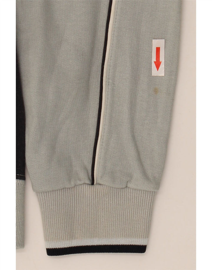 CHAMPION Veste de Survêtement Homme Petit Gris Colorblock Coton