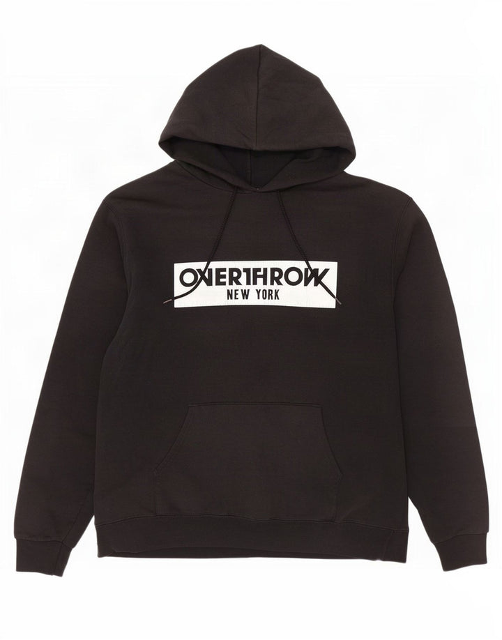 Champion Pull à capuche graphique pour hommes, grand, noir