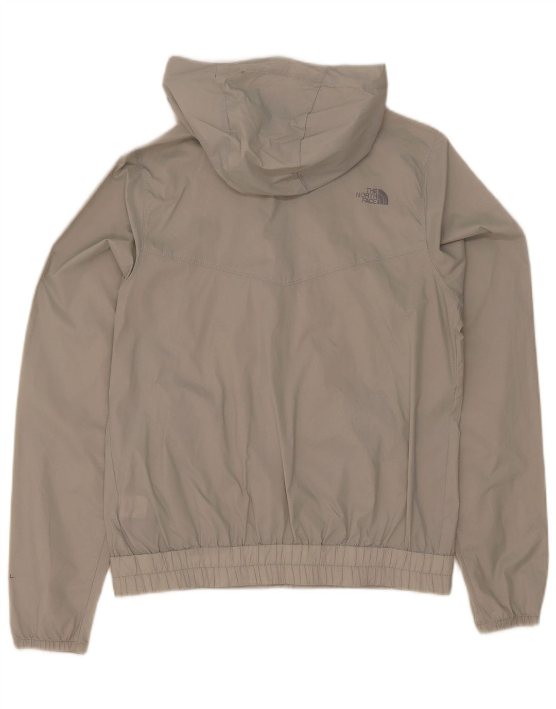 The North Face Veste de pluie surdimensionnée à capuche pour femme UK 10 Petit nylon gris