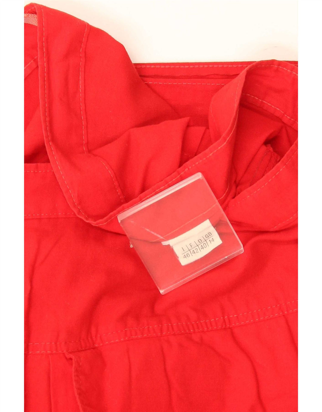jupe cargo femme vintage UK 14 Moyen W28 Rouge